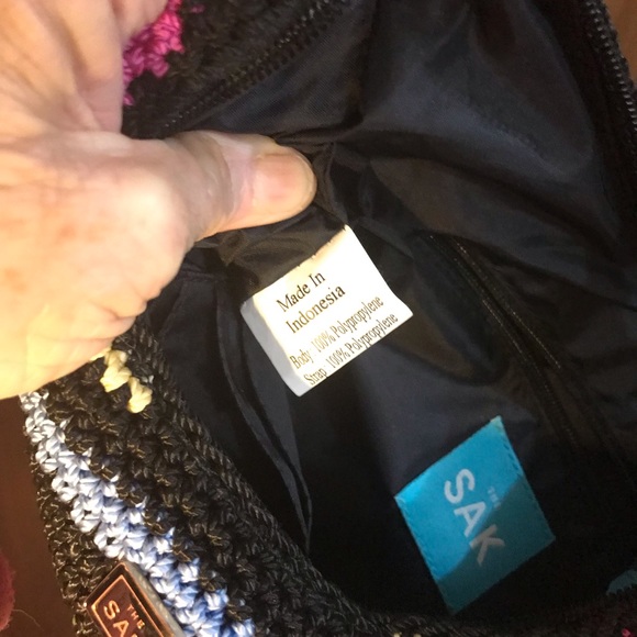 The Sak Multi-color Woven Crossbody Bag - Picture 6 of 9